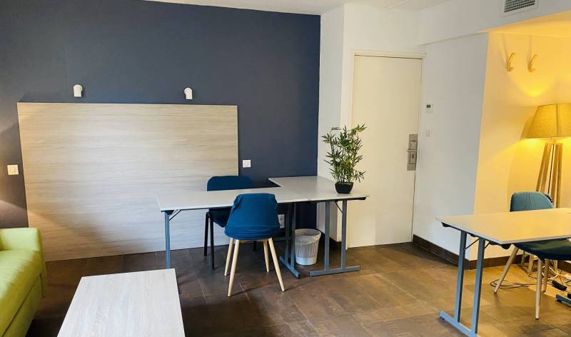 salle de coworking- Hôtel*** Cap d"Agde