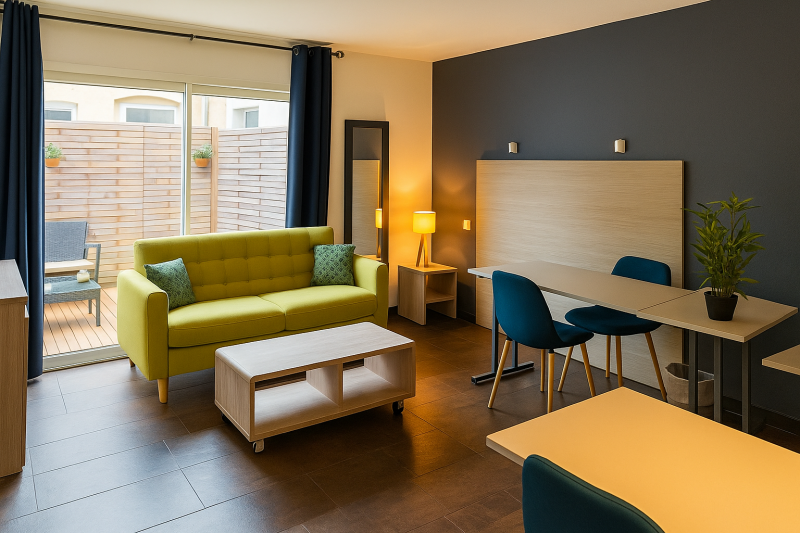salle de coworking- Hôtel*** Cap d"Agde